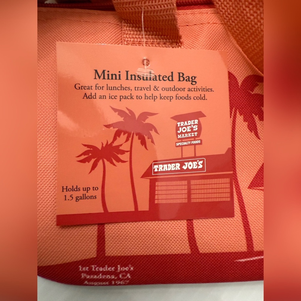 Trader Joe's Insulated Mini Tote Bag - Picture 10 of 15